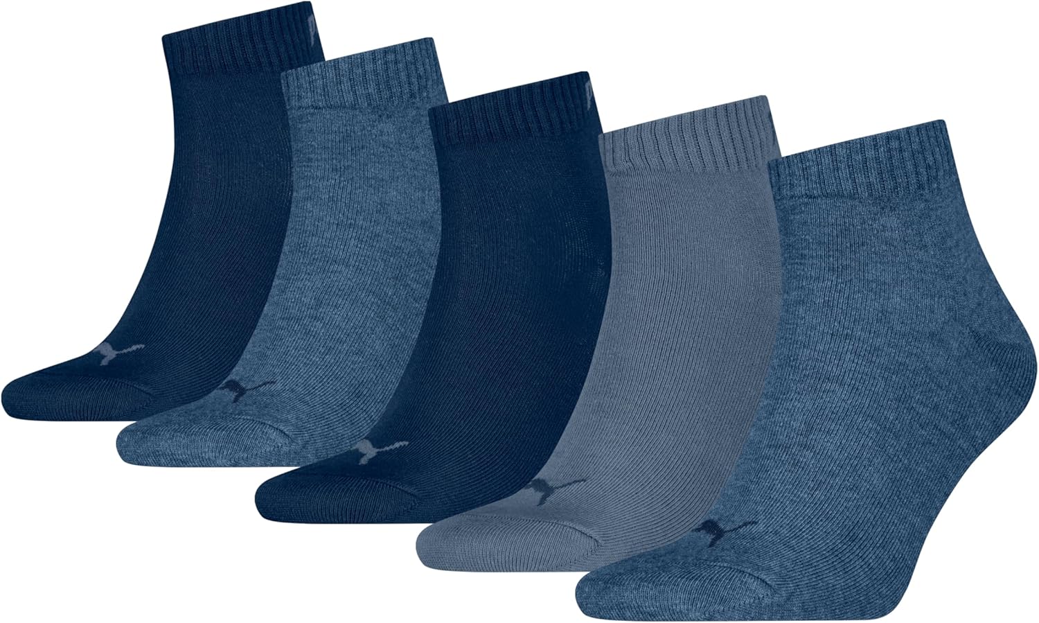 Thumbnail 3 de PUMA Quarter Plain 5p Calzini Unisex - Adulto (Pacco da 5): comodità e stile minimal