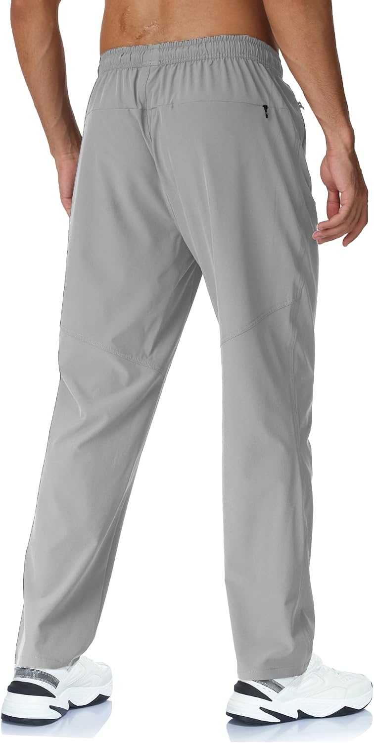 Detalle 2 de Rapoo Lightweight Hiking Pants, Quick-Dry Stretch Joggers for Men