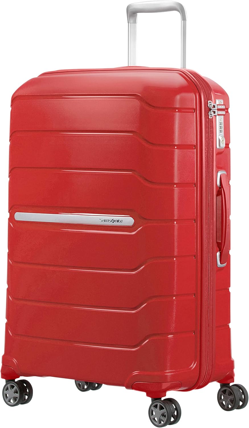 Detalle de Samsonite Flux - Spinner Suitcase 68 cm (95 litres) en Rouge