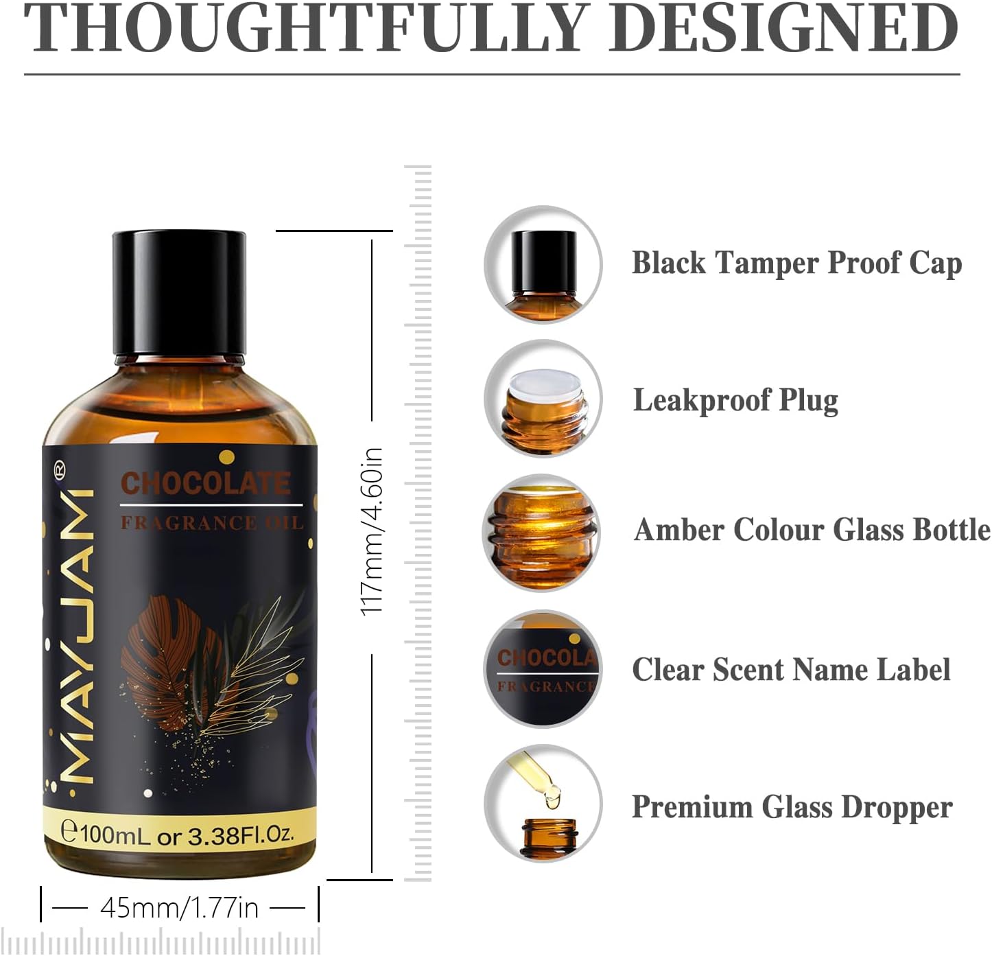 Detalle 2 de MAYJAM Huile de chocolat 100ml ⚡