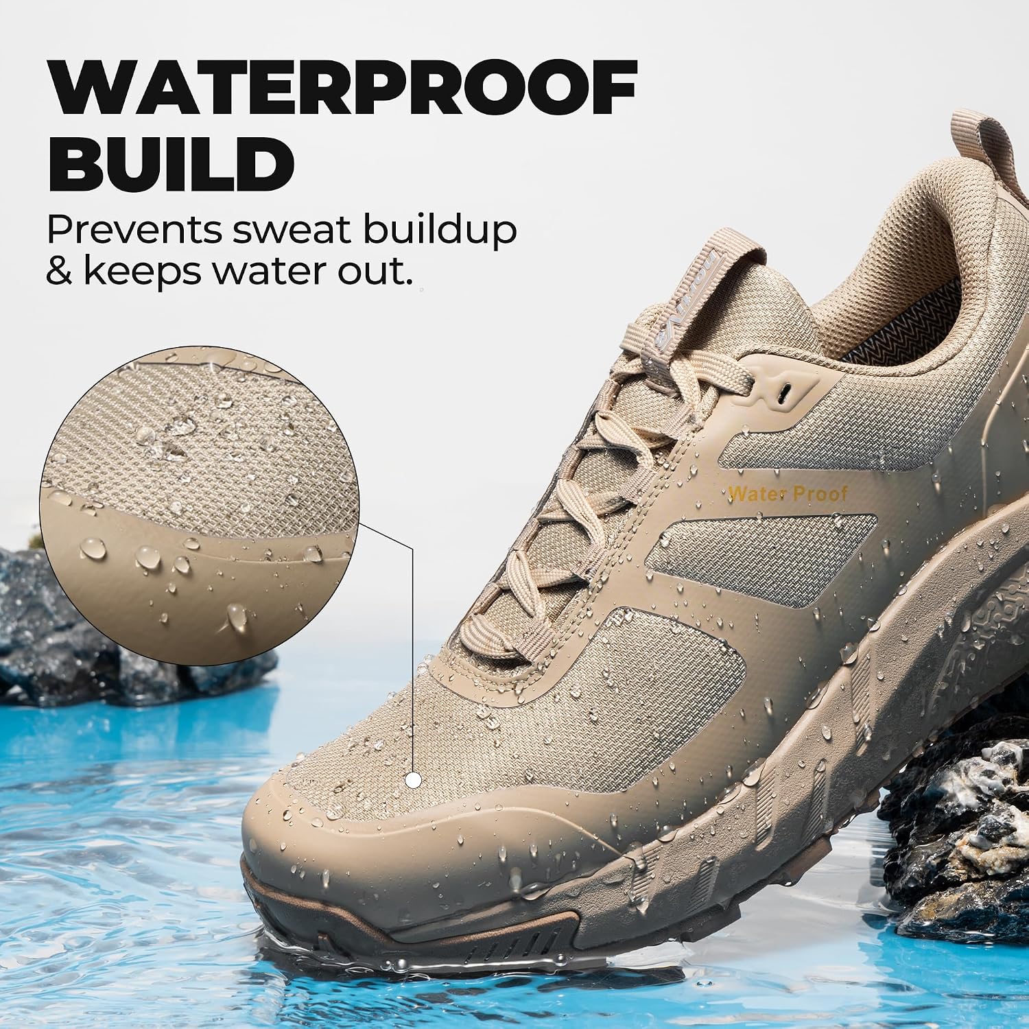 Thumbnail 4 de NORTIV 8 Scarpe Trekking Impermeabili Uomo impermeabili e leggere con supporto plantare