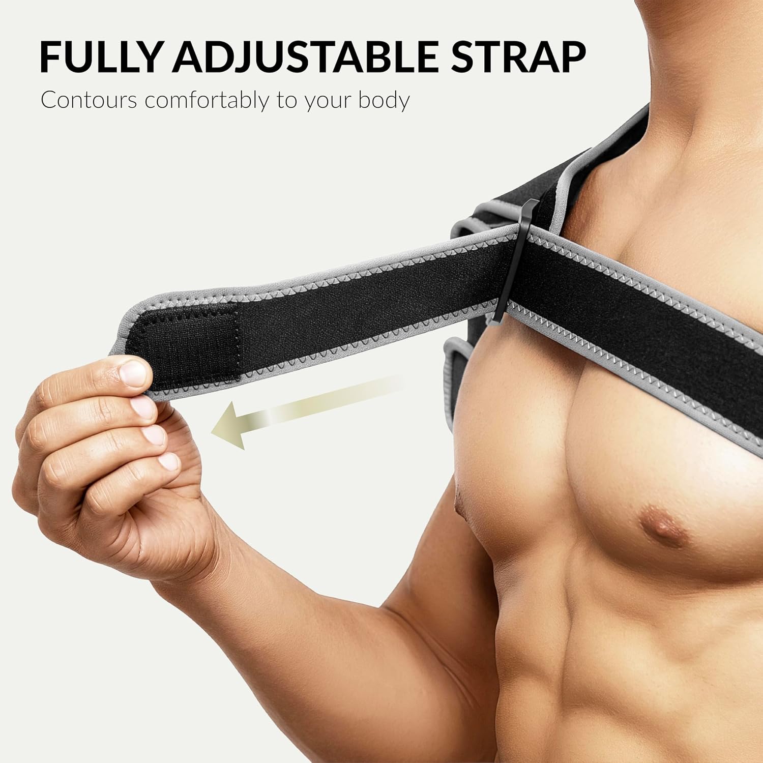 Detalle 2 de BraceUP Shoulder Support adjustable brace with ice pocket