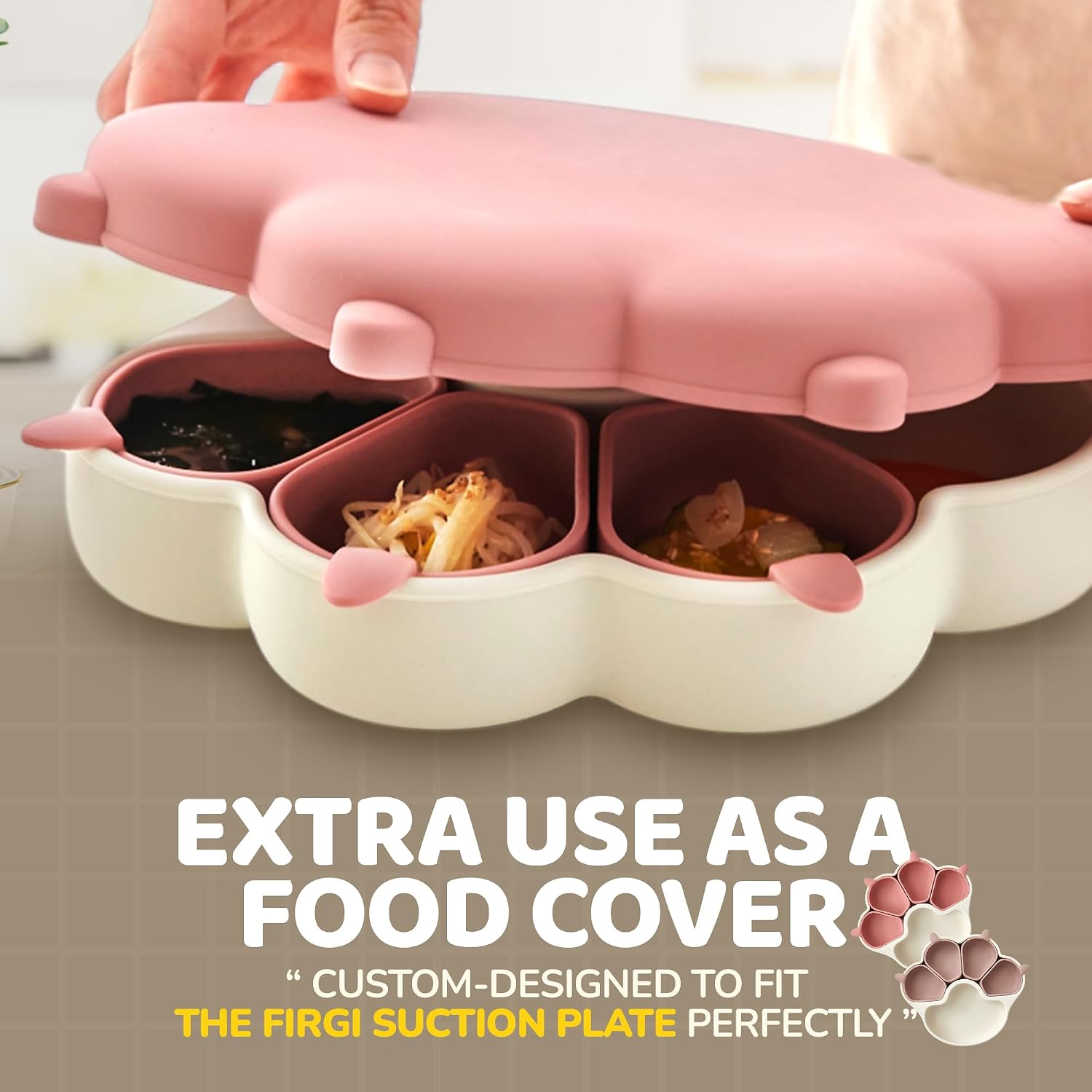 Detalle 2 de Firgi Silicone Baby Plate