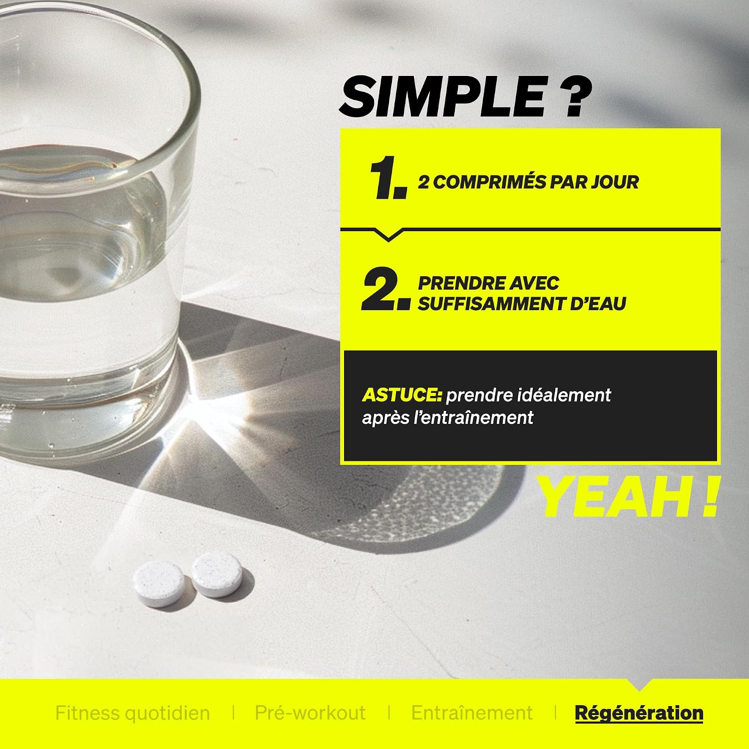 Thumbnail 4 de Électrolytes en comprimés (180 comprimés) avec magnésium, calcium, sodium et chlorure – adapté au régime keto