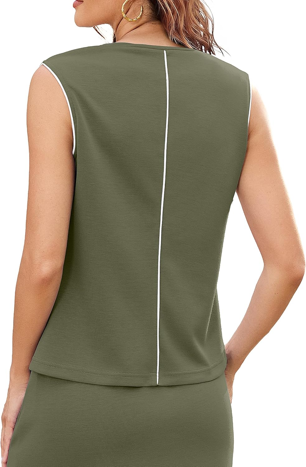 Detalle de Casly Lamiit Two Piece Sets for Women: Breathable Summer Tennis Skirt Set