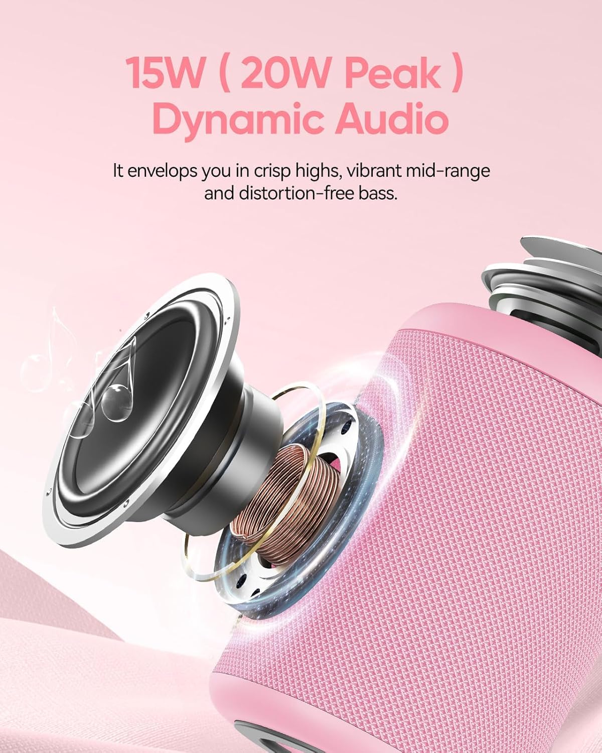 Detalle 2 de AY Tragbarer Bluetooth Lautsprecher AY mit Licht