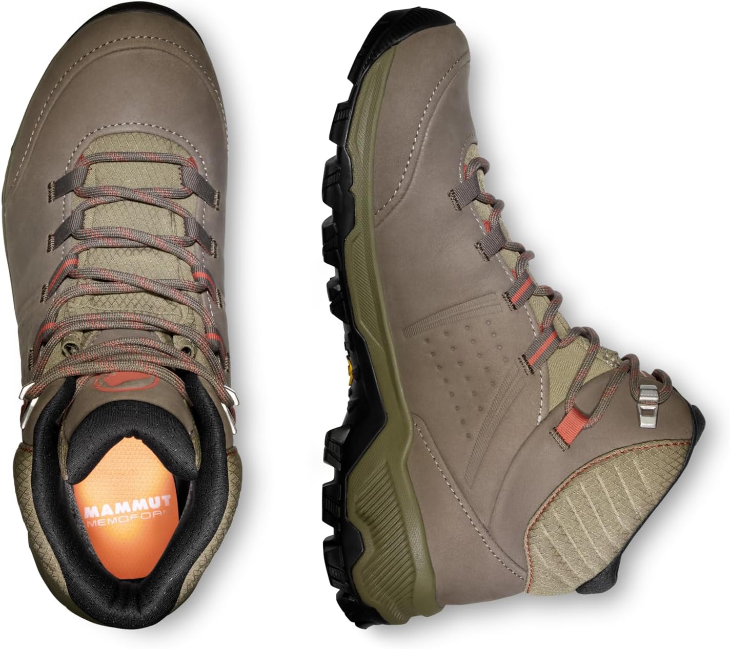 Detalle 2 de Mammut Damen Nova IV Mid LTH Trekking- & Wanderschuhe mit Vibram-Außensohle und GORE-TEX