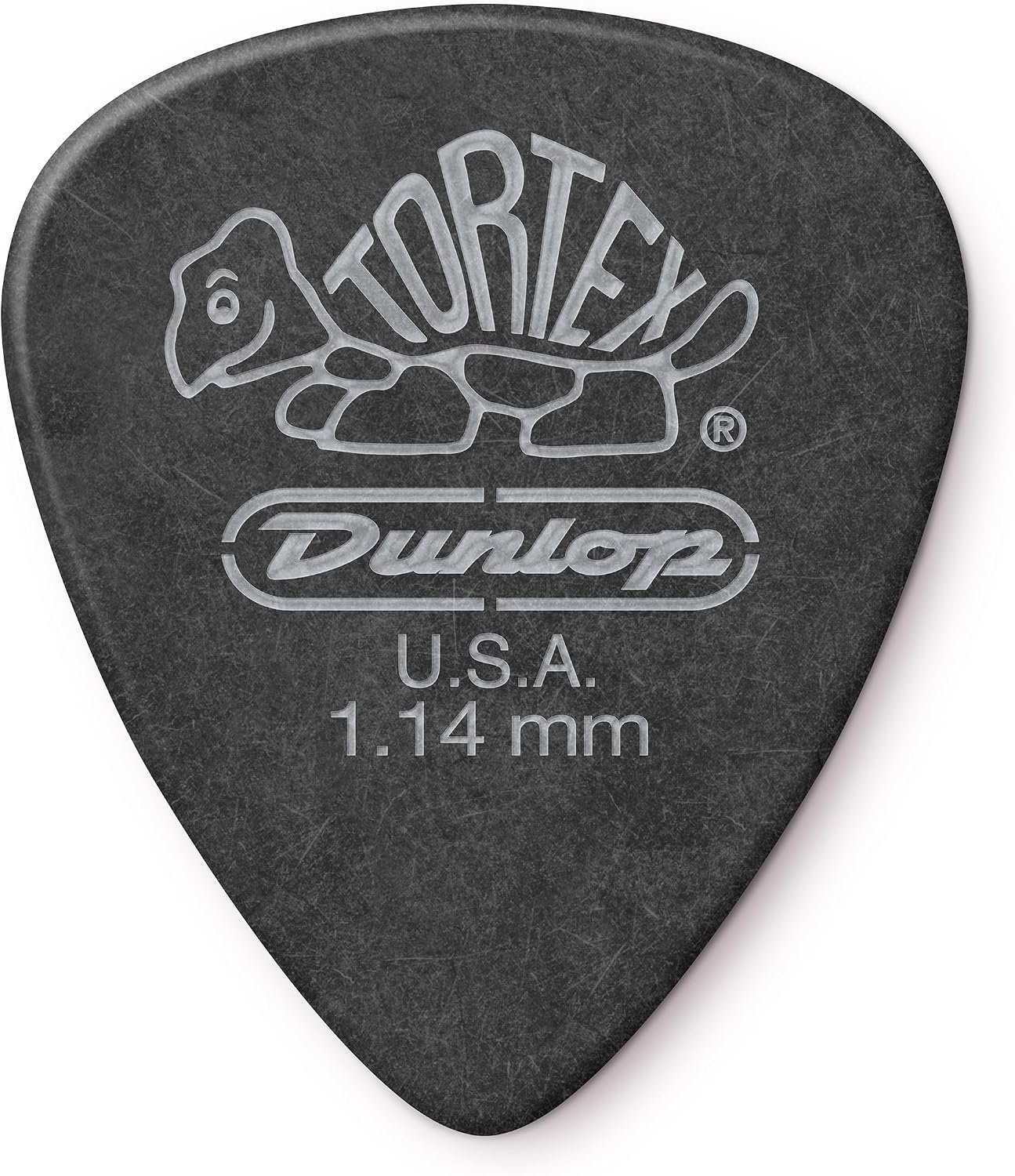 Detalle de Jim Dunlop 488P.60 Pitch Black Standard – kostki Tortex 0,60 mm, 12 szt.