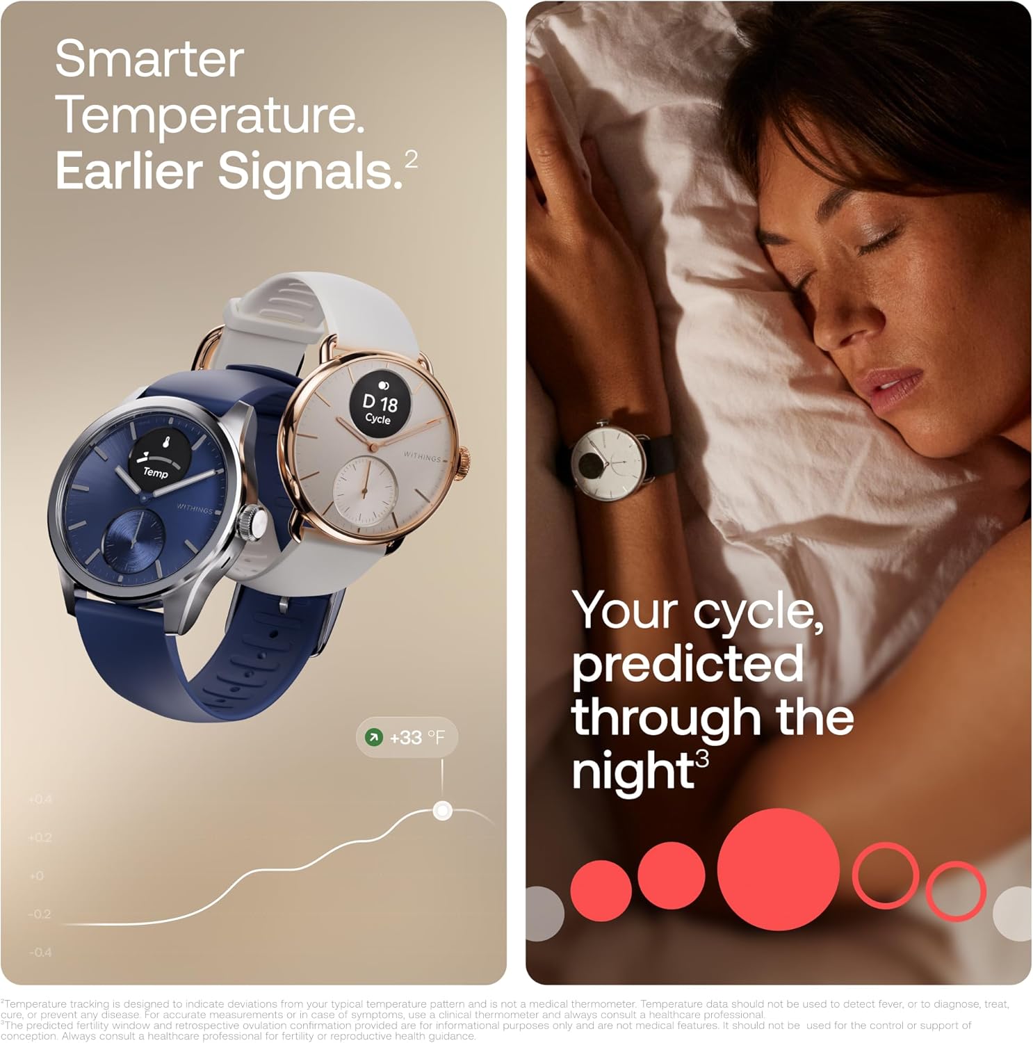 Thumbnail 5 de Withings ScanWatch 2 Hybrid Smartwatch 35‑Day Battery
