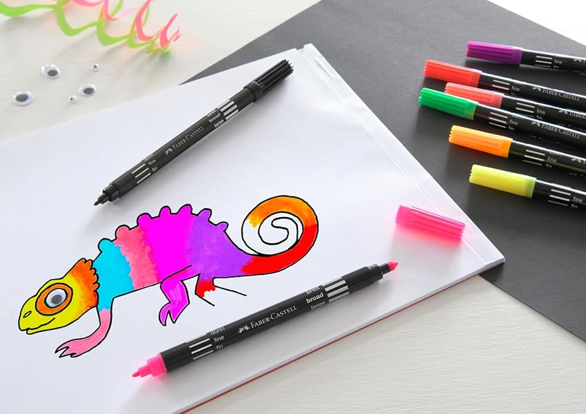 Detalle 2 de Faber-Castell 205072 — Juego de 22 piezas de lápices y rotuladores
