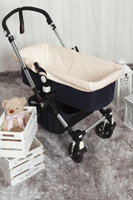 Thumbnail 2 de Funda Capazo Hipoalergénica Blanca Piqué 100% fabricación española