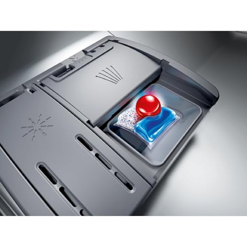 Thumbnail 11 de Bosch SMI2HTS02E: Lave-vaisselle encastrable 60 cm sans façade, noir sur bandeau acier brossé