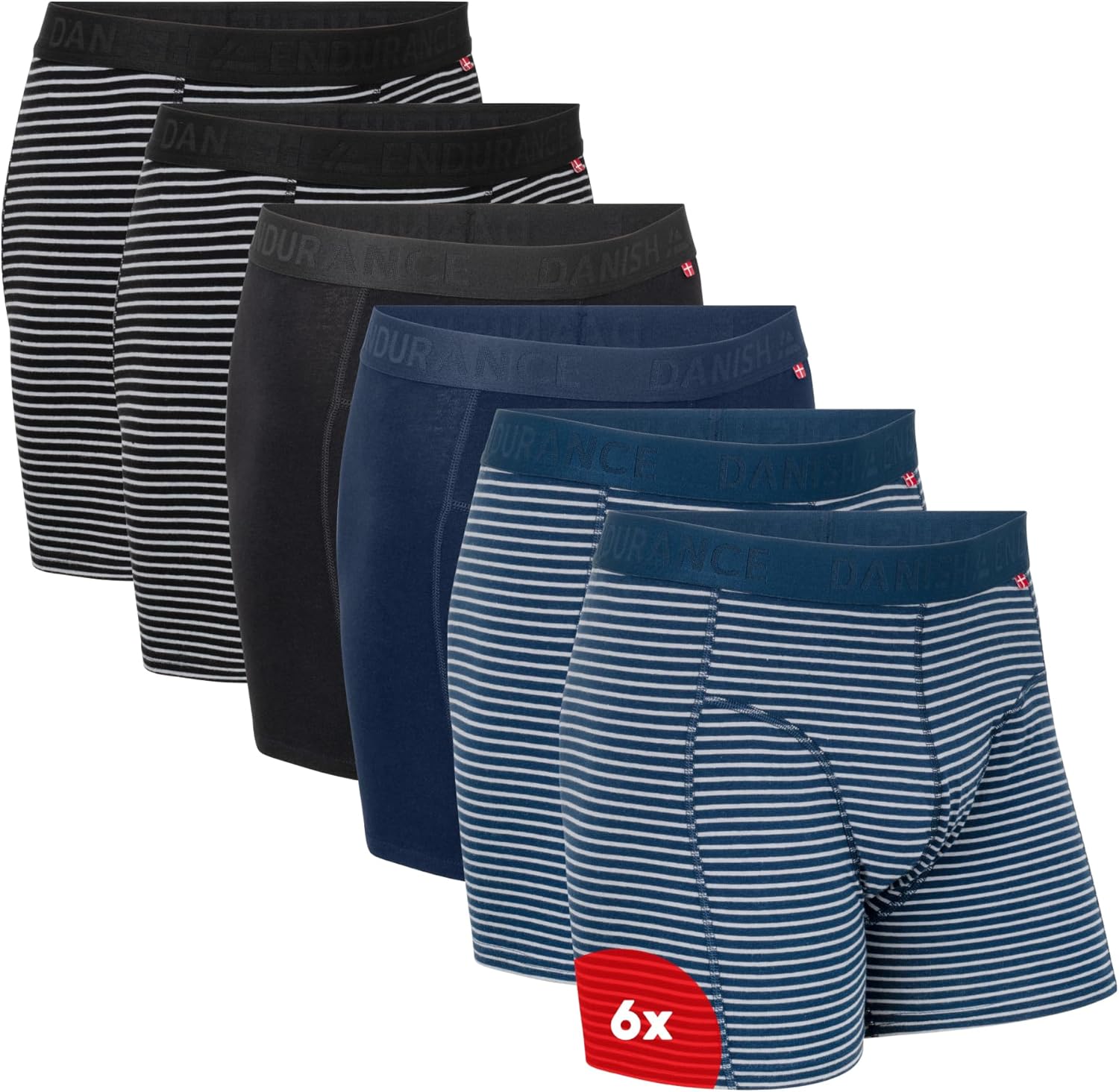 Thumbnail 6 de DANISH ENDURANCE Boxers en Coton Bio Ultra Doux - Lot de 3 ou 6