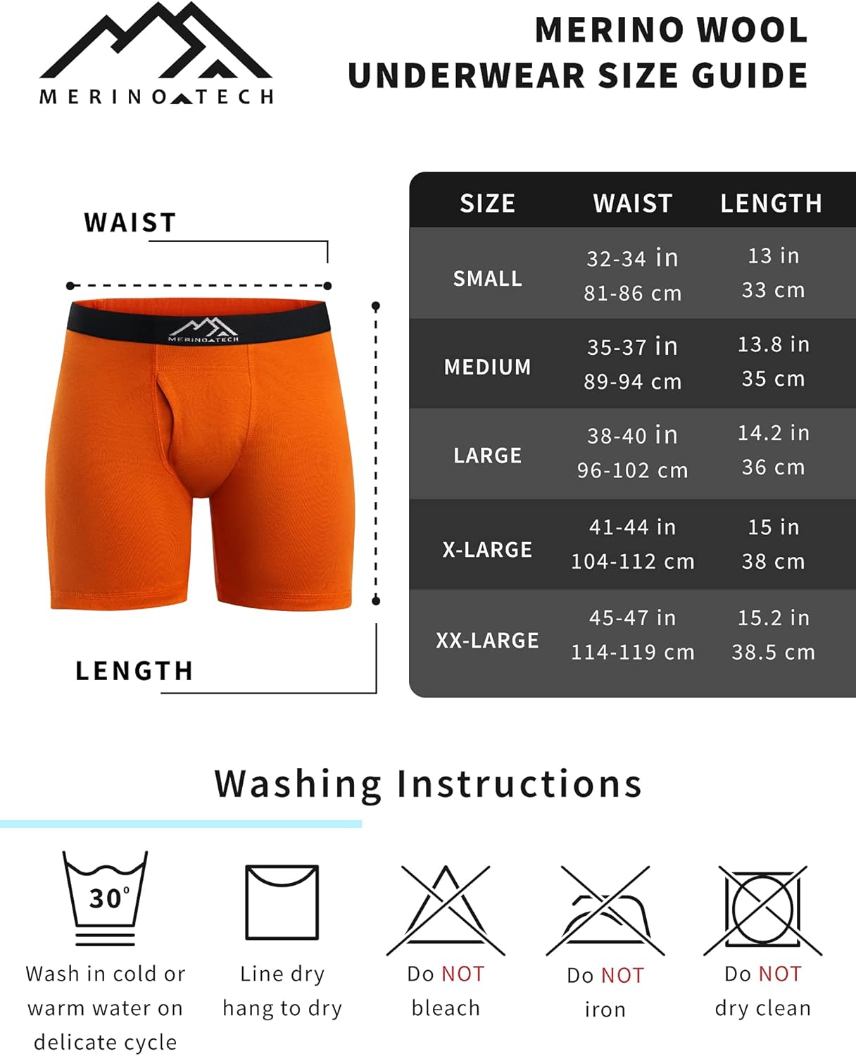 Detalle 2 de Boxer lana merino 100% Merino.tech