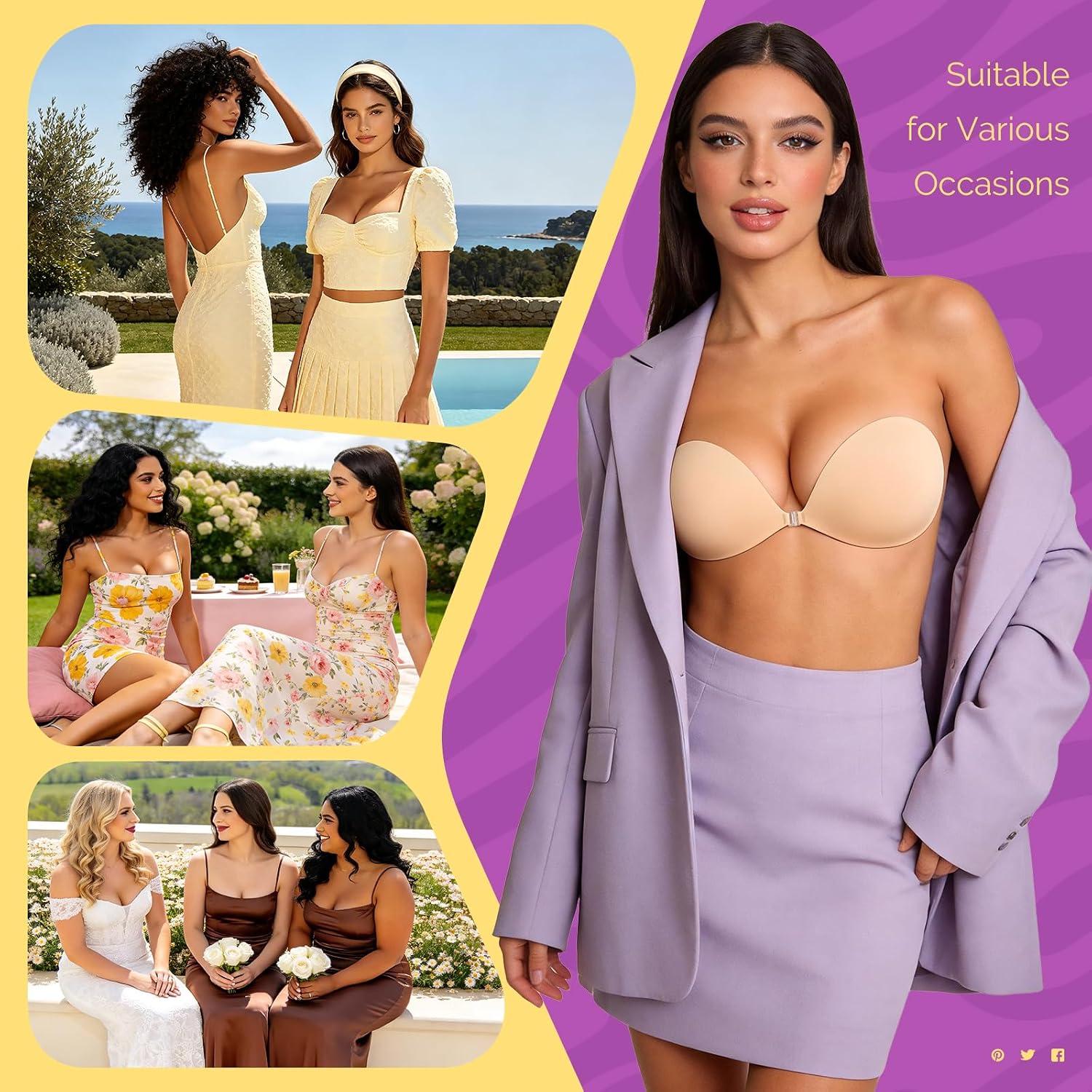 Detalle 2 de VogaChic Adhesive Bra 2-Pack