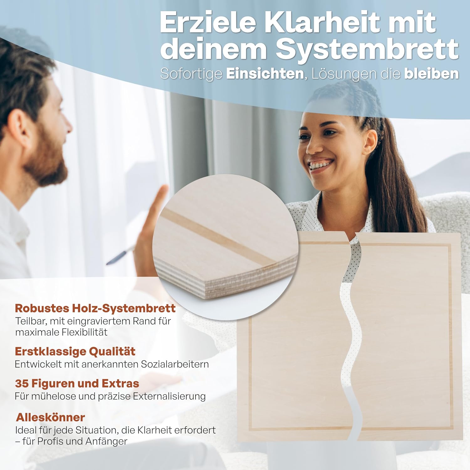 Detalle de Systembrett Aufstellung Set 45 Teile