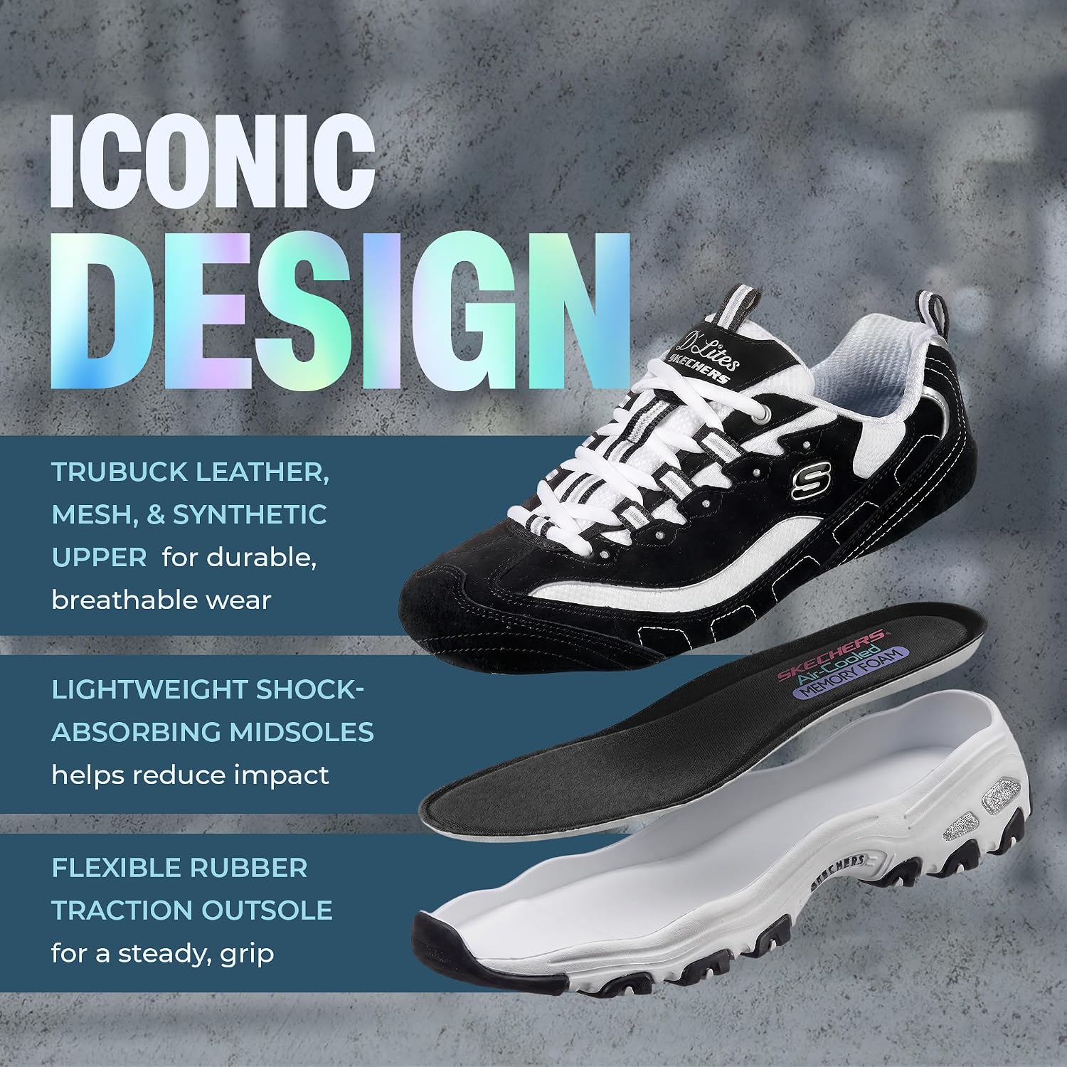 Thumbnail 4 de Skechers D'Lites Biggest Fan 38 Mujer