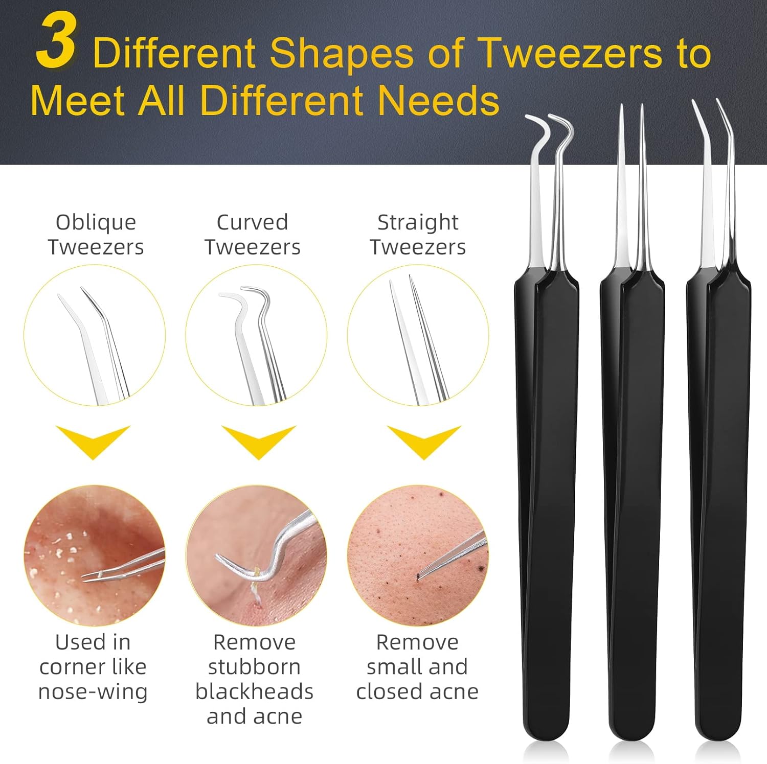 Detalle 2 de IUMAKEVP 15-piece blackhead extractor kit