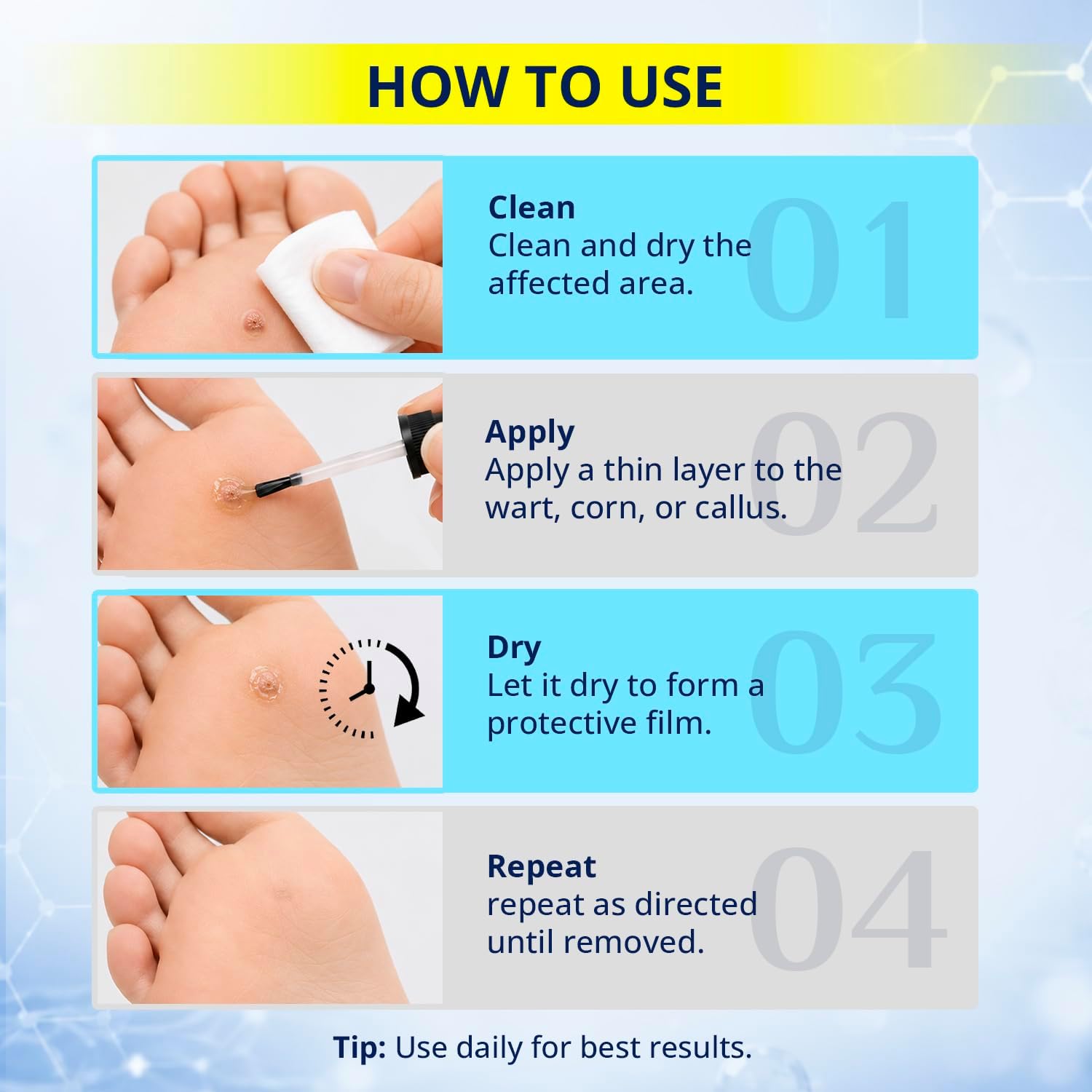 Detalle 2 de Dr.Johnes 40% Salicylic Acid Wart Remover Liquid with Bee Venom