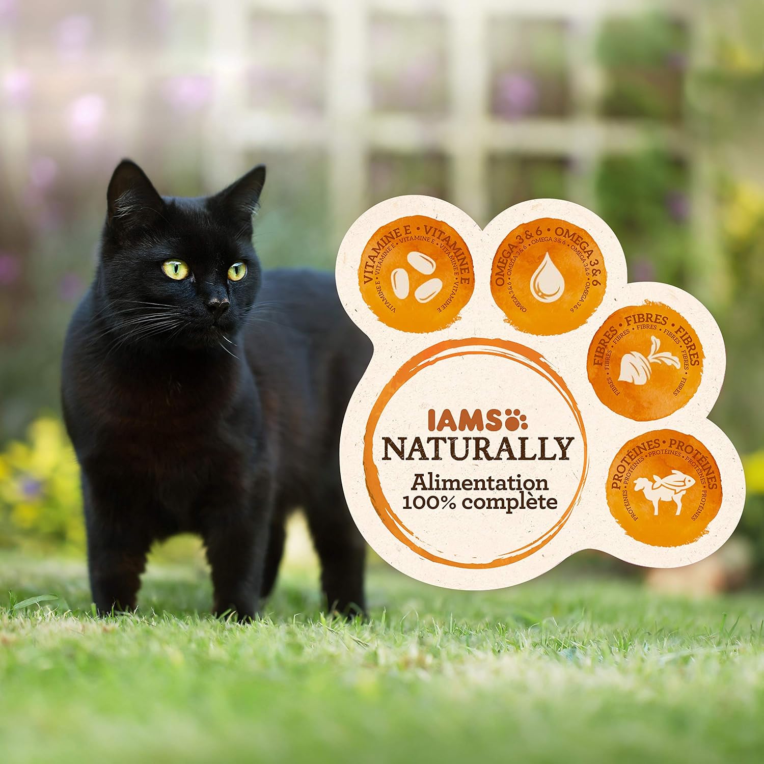Detalle de IAMS Naturally nourriture humide pour chat stérilisé ou non – sachets fraîcheurs (12 x 85 g)