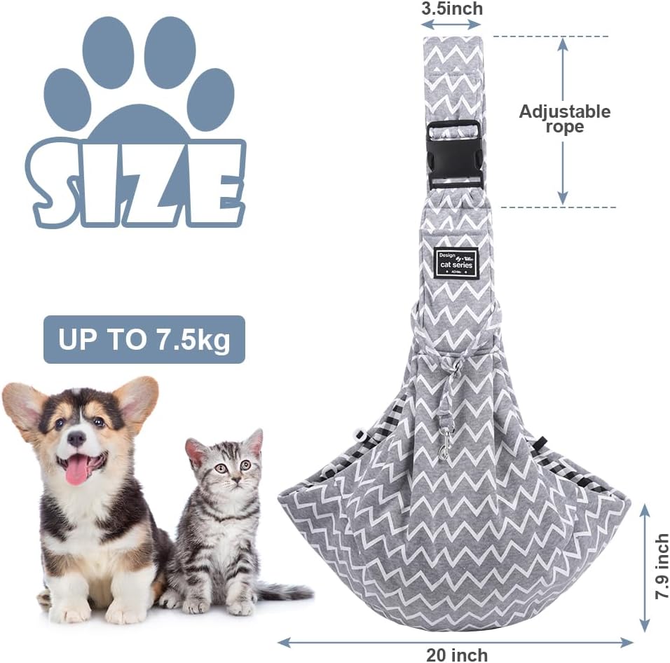 Thumbnail 1 de Adiwo Puppy Carrier: Reversible Sling