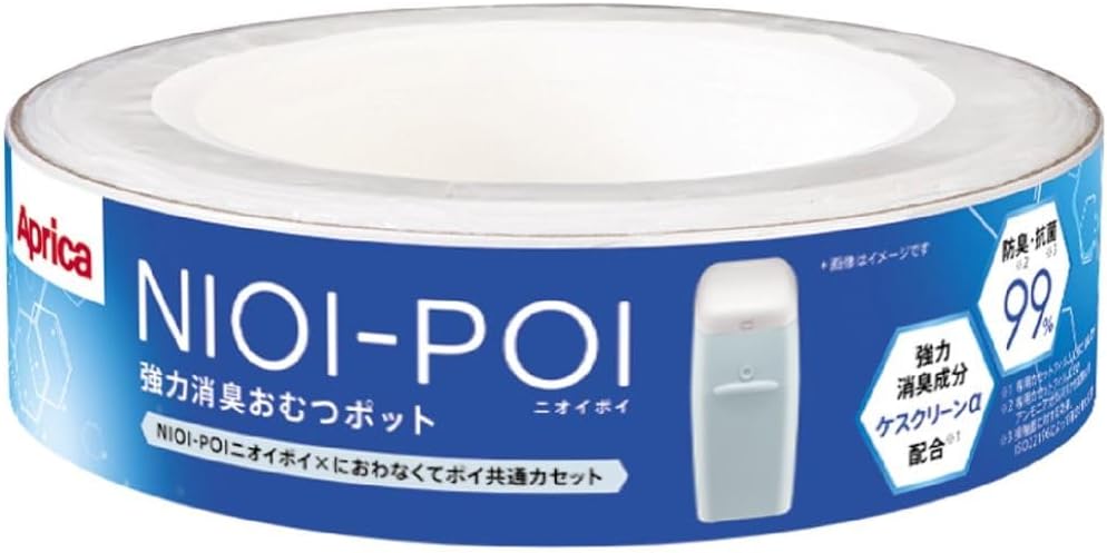 Detalle 2 de アップリカ ニオイポイ・におわなくてポイ共通 交換用消臭カセット 6個入り