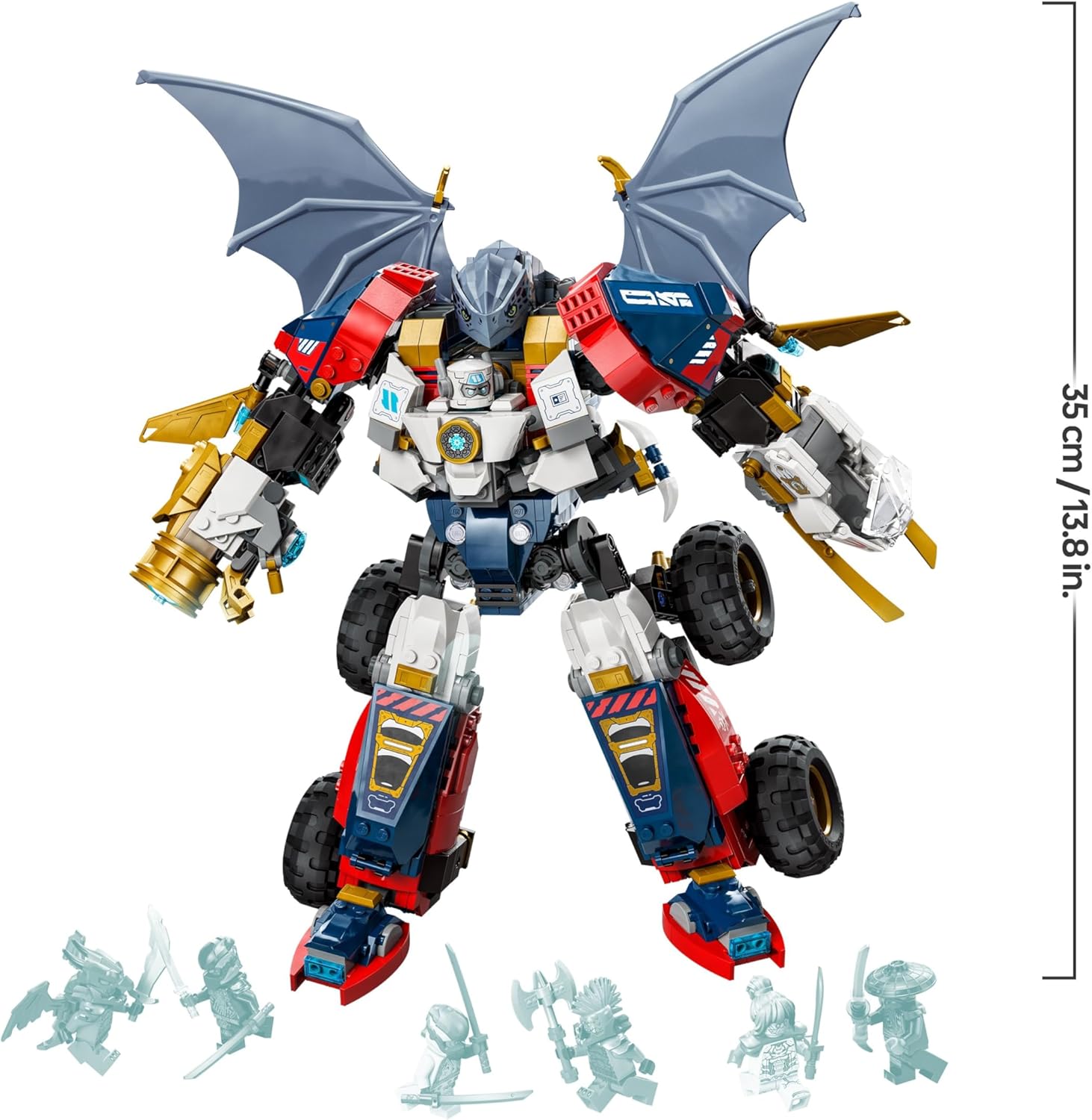 Thumbnail 6 de LEGO Ninjago 71834 Robot Ultra Combo de Zane 🤖