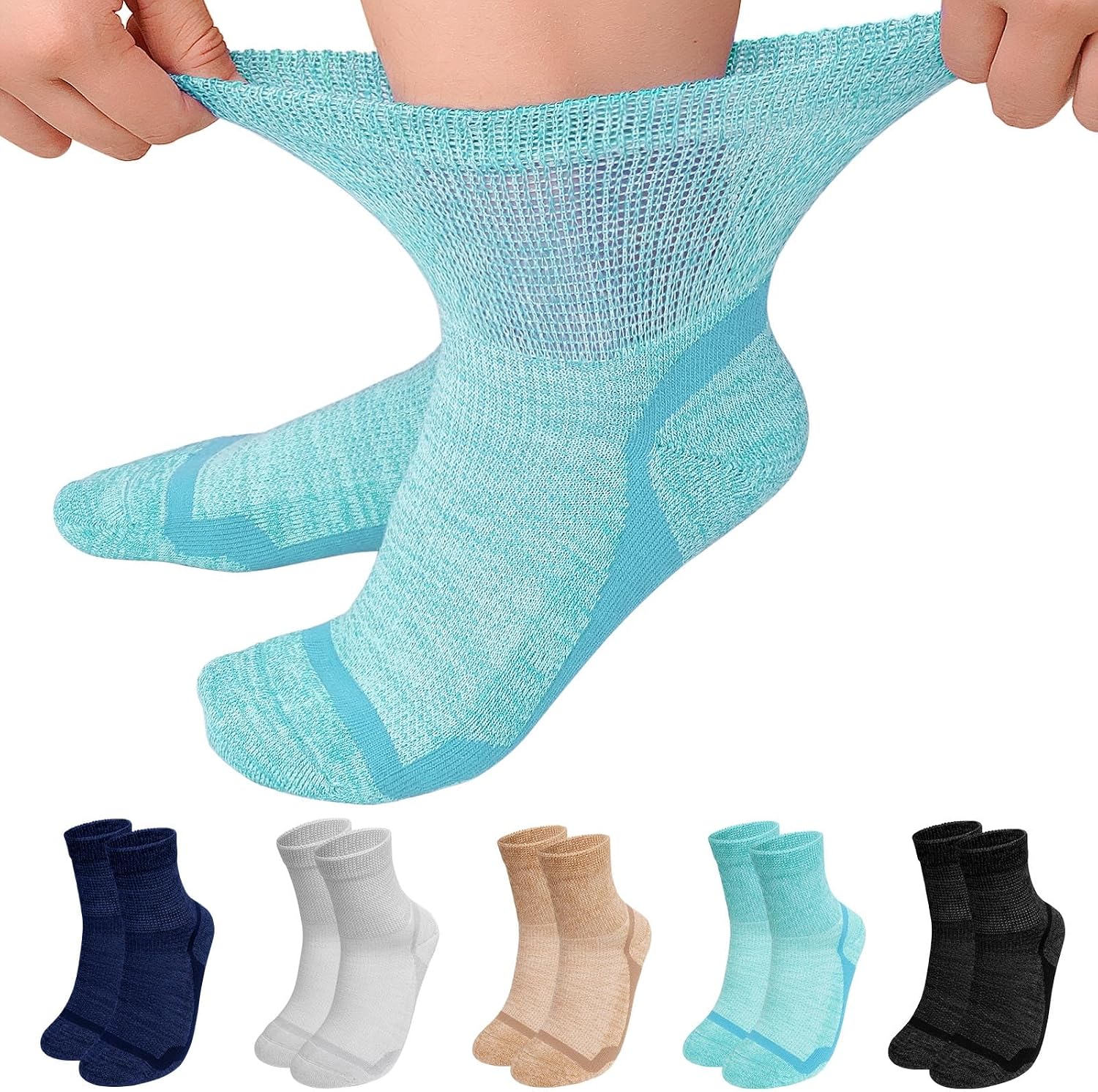 Detalle de LOFIR Chaussettes Diabétiques en Bambou 39-46