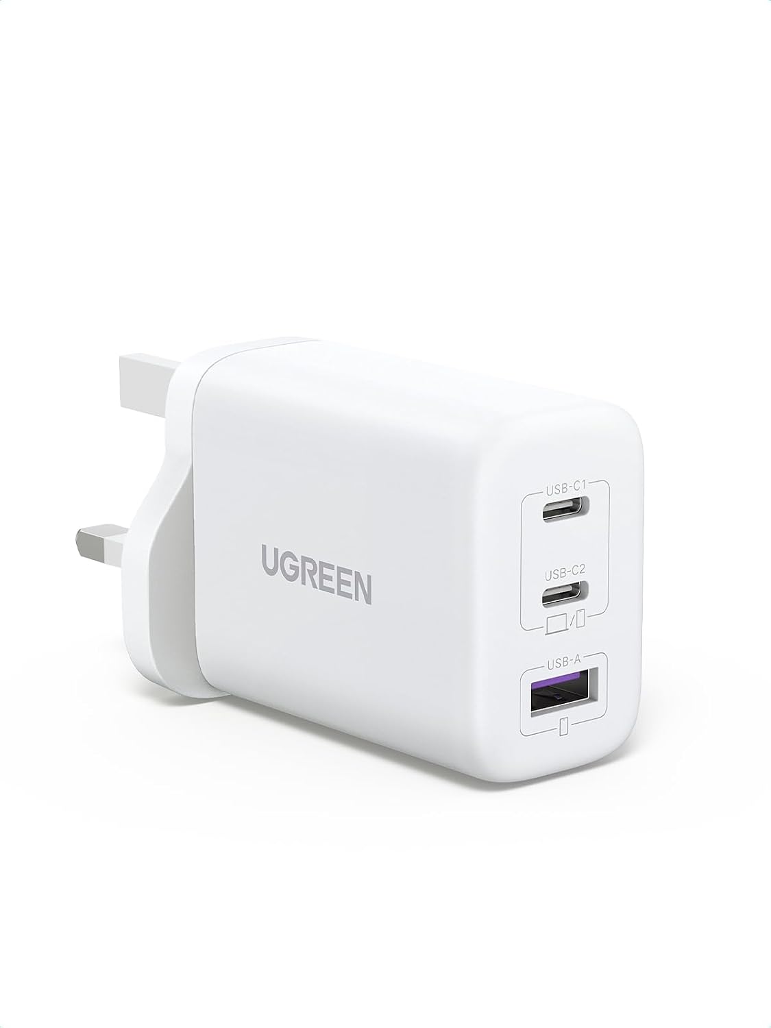 Imagen de UGREEN 65W GaN USB C Charger 3-Port UK en OfertitasTOP
