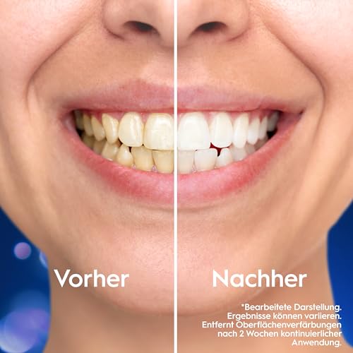 Detalle de Oral-B Pro 3D White Clinical Intensive Whitening Zahnpasta – 2x75 ml, Made in Germany, Kühler Minze