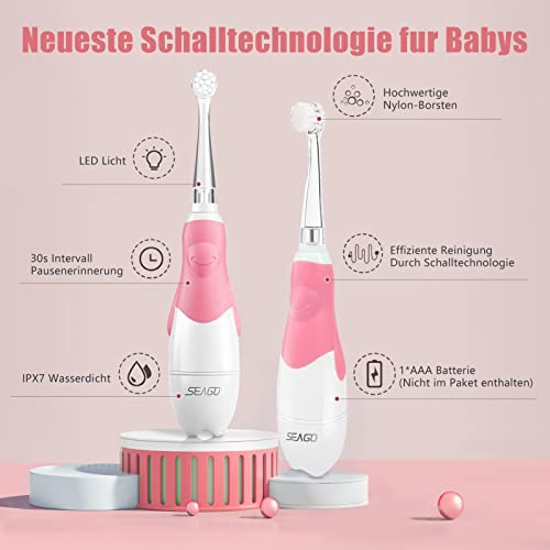 Detalle 2 de Seago SG513 brosse dents électrique bébé 0–3 ans