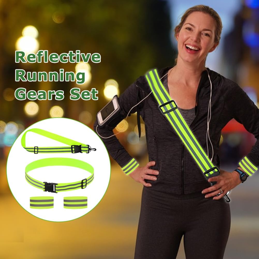 Thumbnail 3 de Storneliv reflective running gear set (4 pieces) for night walks, cycling and visibility