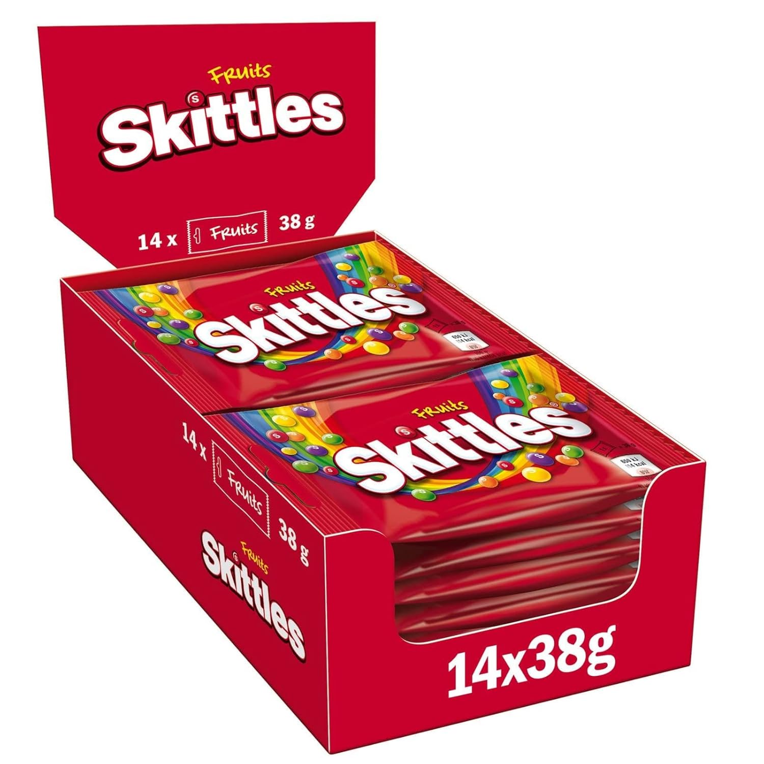 Detalle de Skittles Crazy Fruits 532g Großpackung 🍬