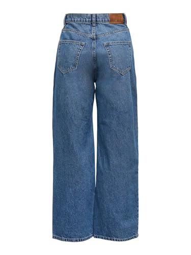 Thumbnail 2 de ONLY Vaqueros anchos Medium Blue Denim 👖