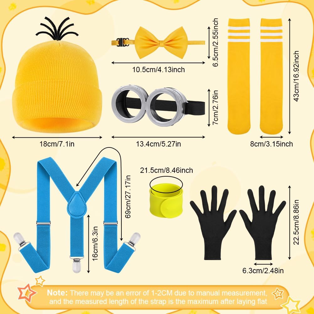 Thumbnail 1 de BSBUY 7 Pcs Yellow Costume Accessories Set 🎭