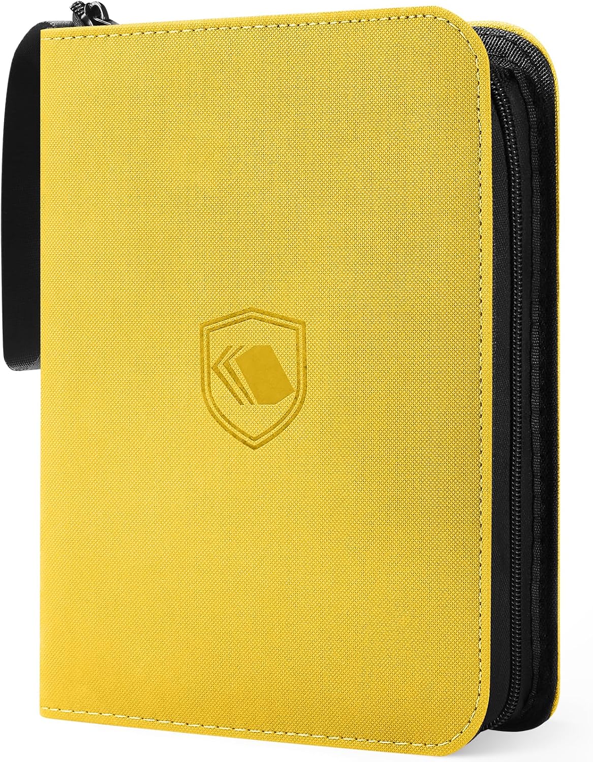 Thumbnail 6 de 900 Pockets Trading Card Binder with PU Cover and Zipper (9-Pocket Double-Sided) – Black