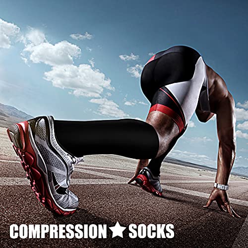 Detalle de CHARMKING Compression Socks 15-20 mmHg