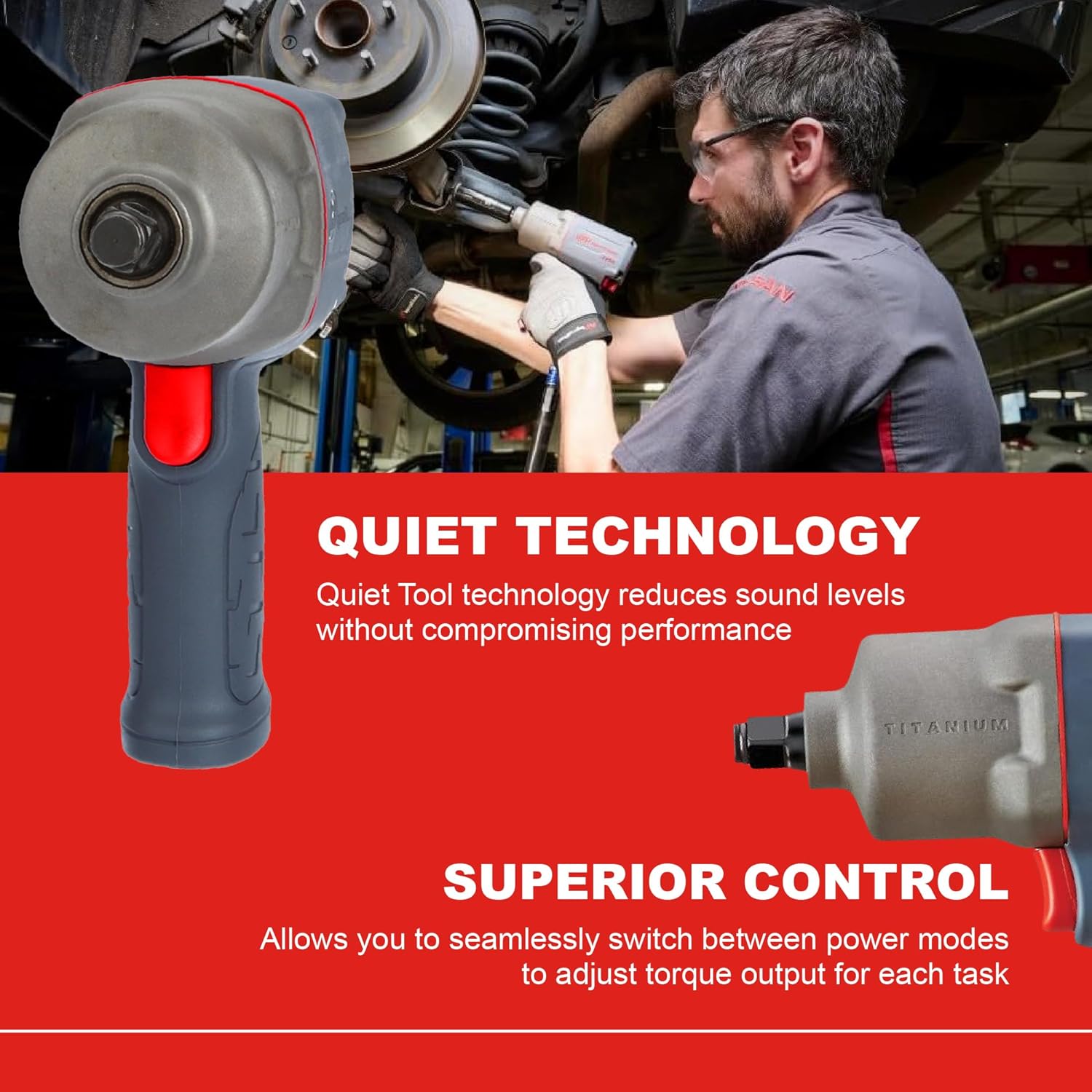 Thumbnail 2 de Ingersoll Rand 2235TiMAX 1/2 in Impact Wrench 1350 ft-lbs