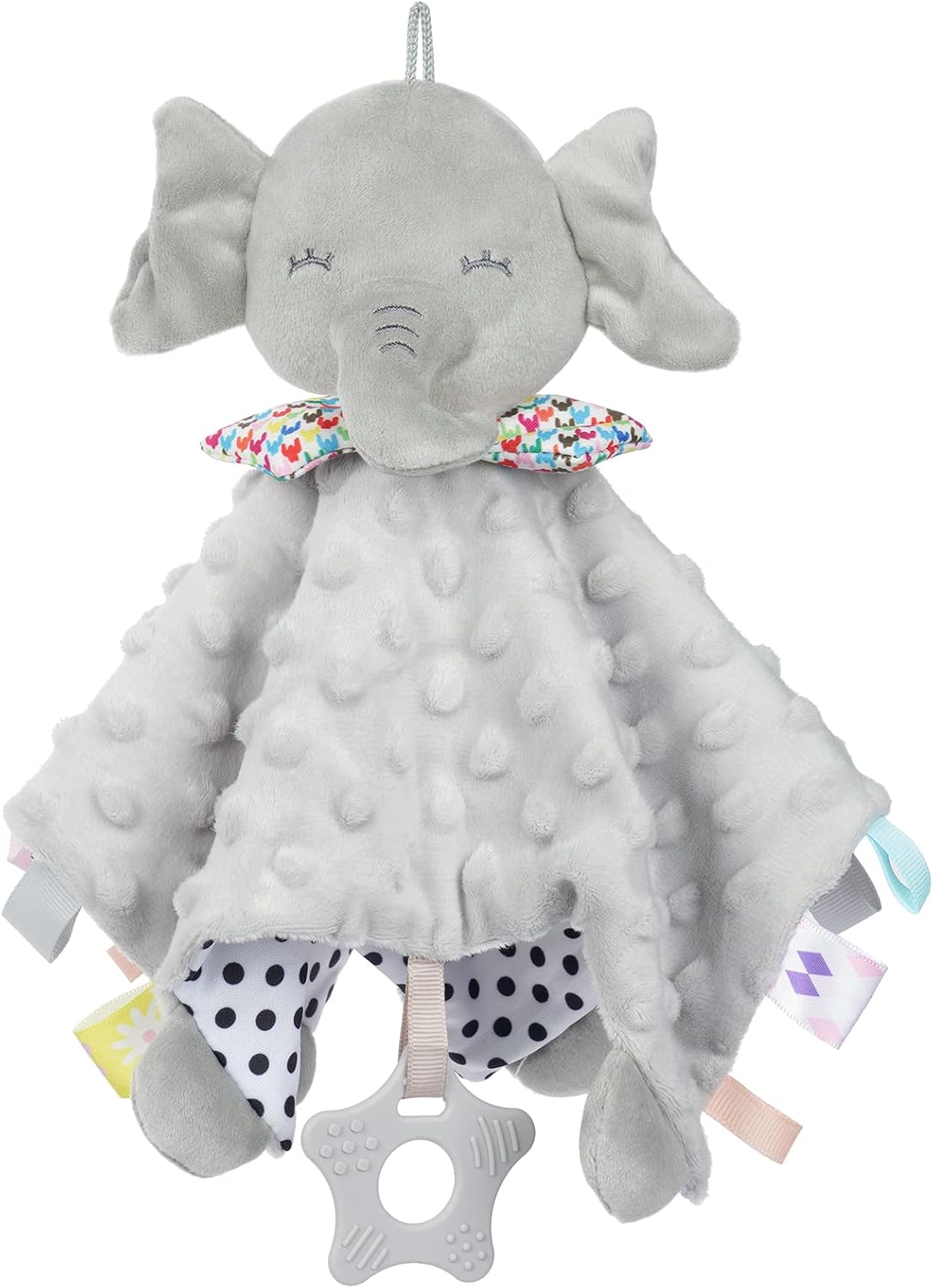 Detalle de Vicloon Schmusetuch Elefant Kuscheltuch 26 x 26 cm