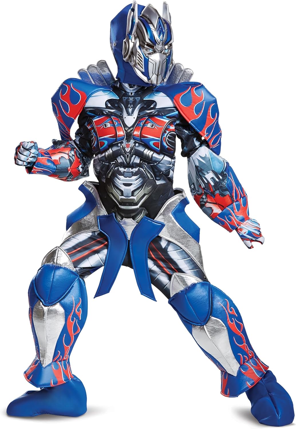 Detalle de Disguise Optimus Prime Prestige Kids' Transformers Costume with Hood and Mask