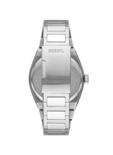 Detalle de Fossil Everett da uomo: orologio al quarzo con quadrante blu, 42 mm