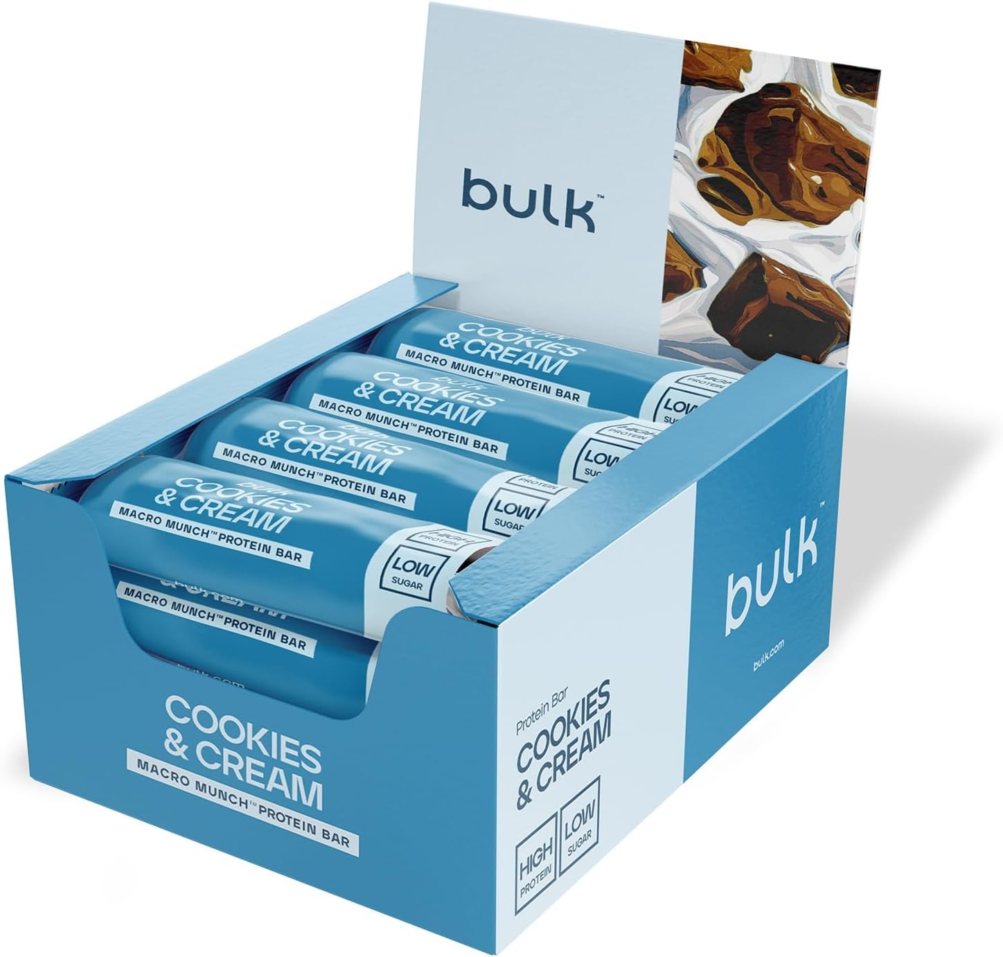 Thumbnail 6 de Bulk Macro Munch Barre Protéinée | White Chocolat Arachide Butter – 12 x 62 g, 20 g de protéines par barre