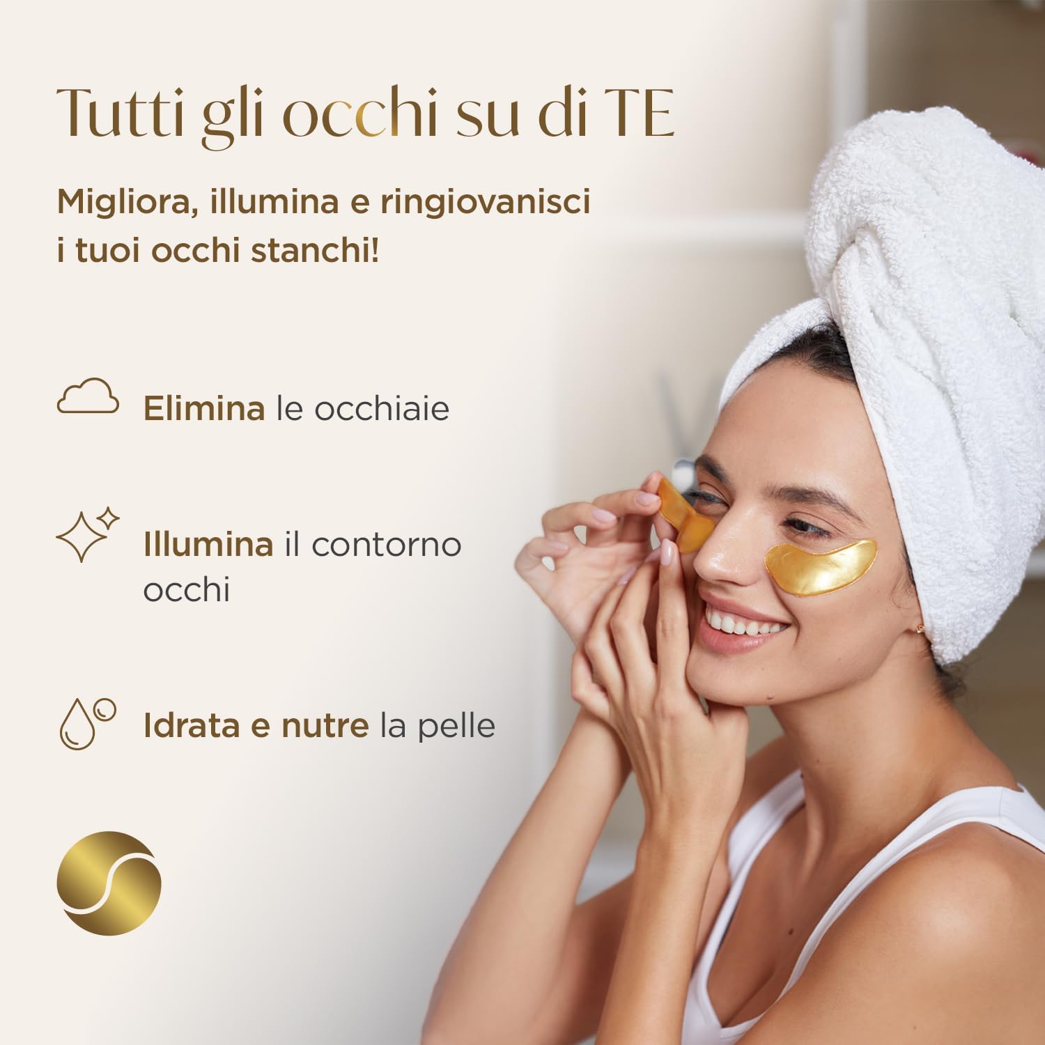 Detalle 2 de PLANTIFIQUE Patch occhi antirughe 24K