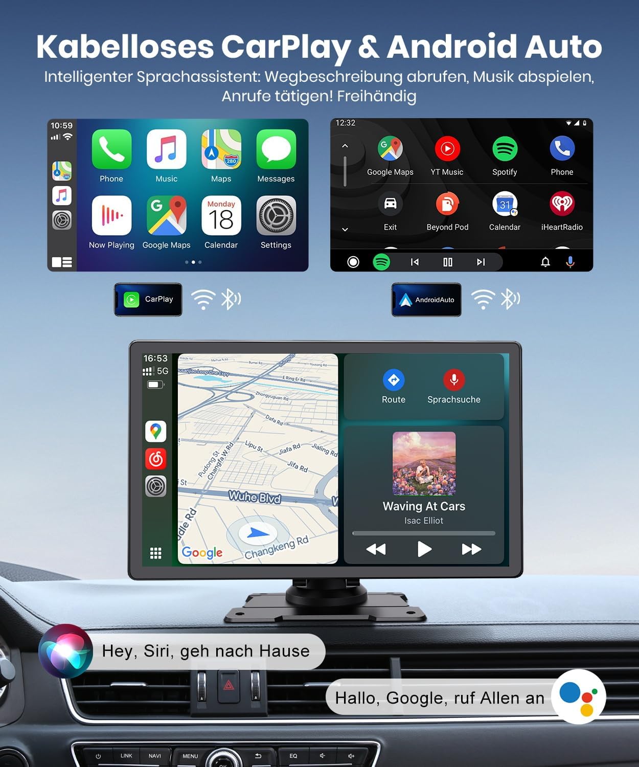 Thumbnail 1 de Foxpark 9.26 Zoll CarPlay Display