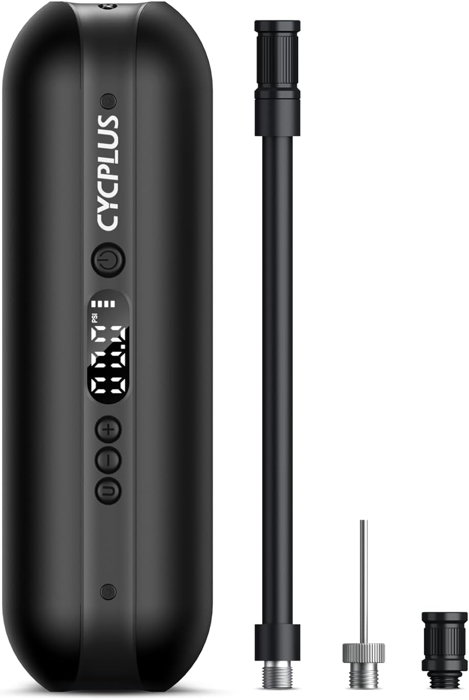 Detalle de CYCPLUS Luftpumpe 150 PSI elektronisch