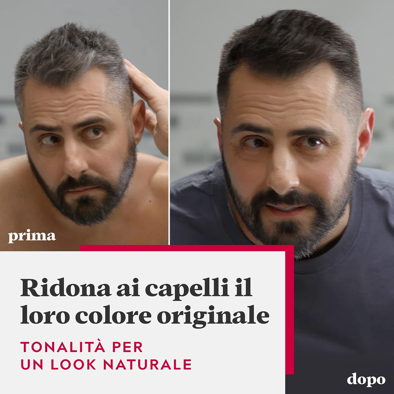 Detalle 2 de Just For Men H45 tinta semipermanente 8 settimane