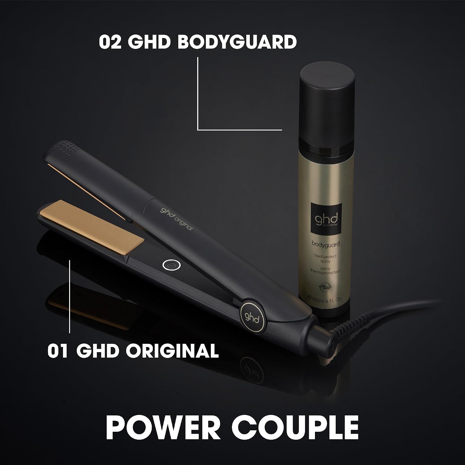 Detalle 2 de ghd original Glätteisen mit 24 mm Platten