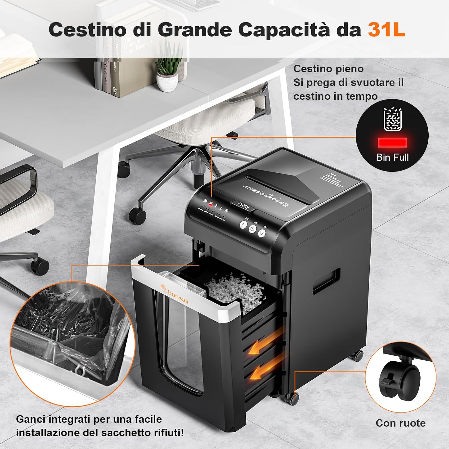 Thumbnail 6 de Bonsaii C283-A Distruggi Documenti