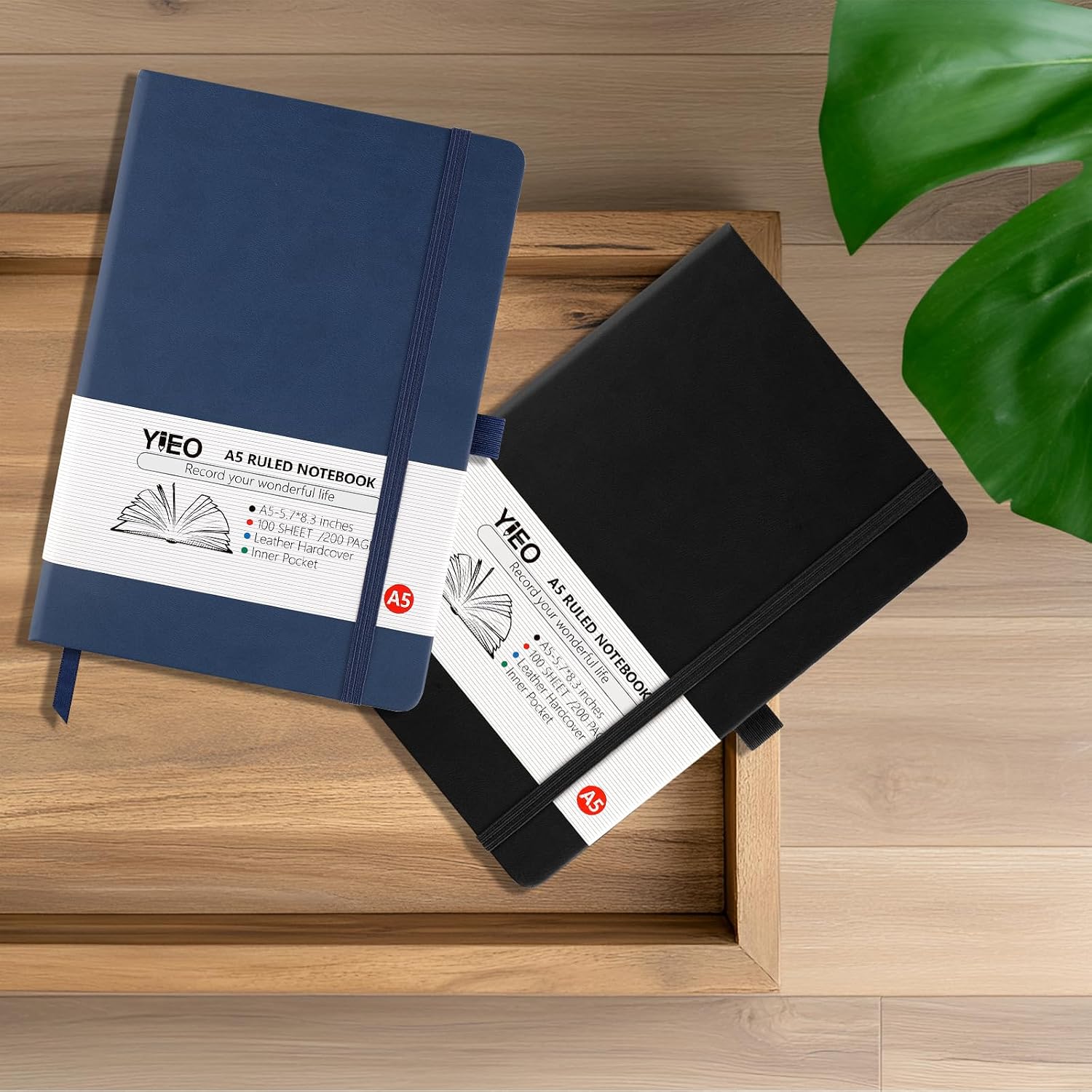 Thumbnail 5 de YIEO Notebook A5 2 Pack 398 Pages