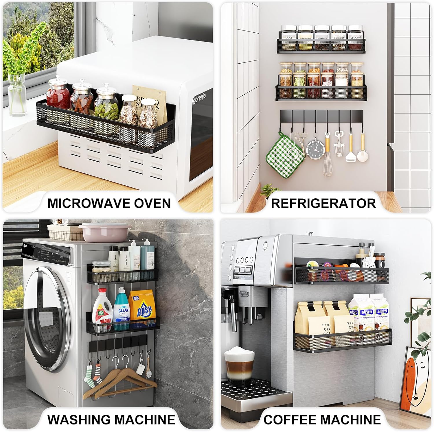 Thumbnail 5 de Aufworld Magnetic Spice Rack 11 lbs